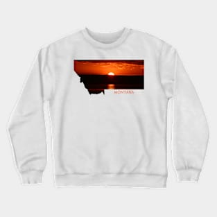 Montana- Sunrise Crewneck Sweatshirt